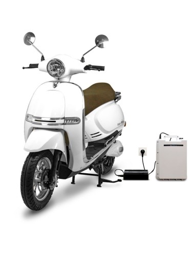 scooter electrique 125 e-presto max noir brillant profil droit