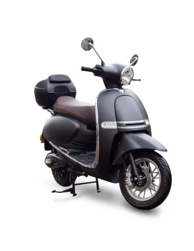 scooter electrique 125 e-presto max noir brillant profil droit